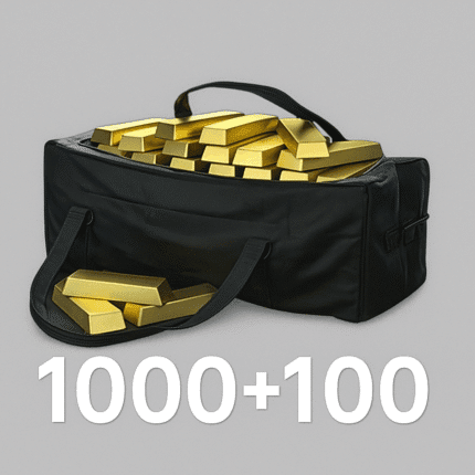 1000 Golds + 100 Bonus