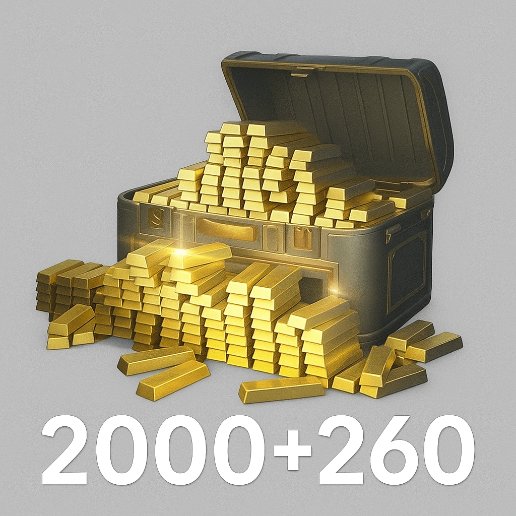 2000 Golds + 260 Bonus